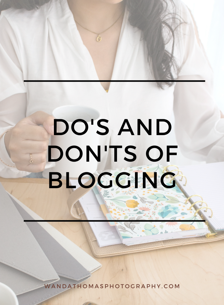Do's and Don't of blogging